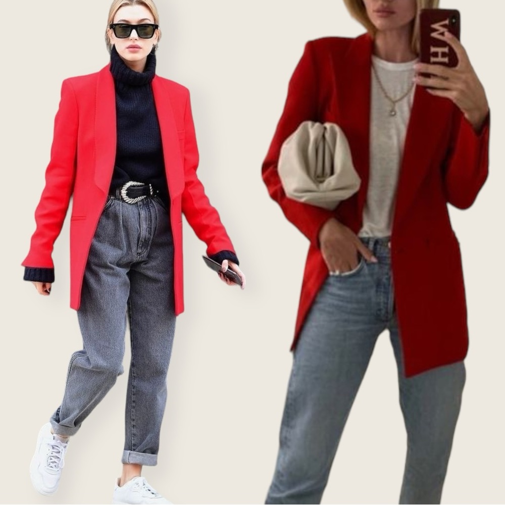 VTG Longline Wool Blazer